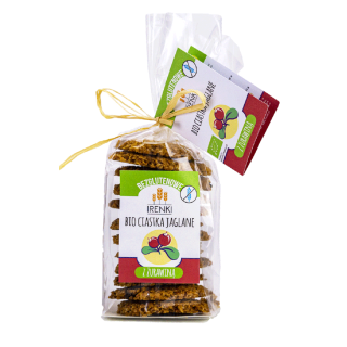 Ciastka Jaglane z Żurawiną Bezglutenowe BIO 150 g - Irenki - Ekochatka