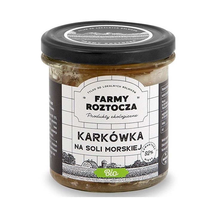 Karkówka Wieprzowa na Soli Morskiej BIO 250 g - Farmy Roztocza - Ekoch