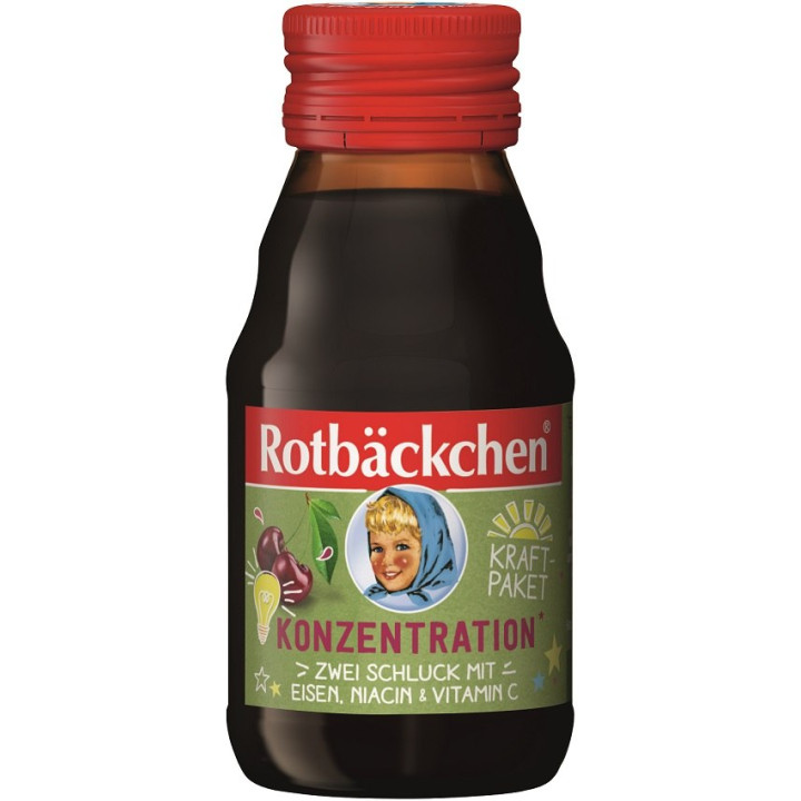 Shot Owocowy z Żelazem, Witaminą C i Niacyną 60 ml - Rotbackchen - Eko