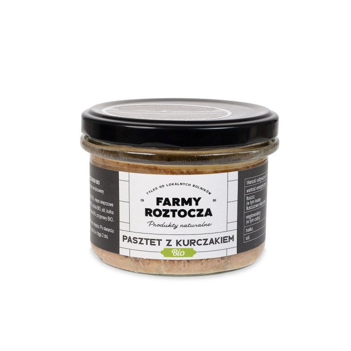 Pasztet Drobiowo-Wieprzowy BIO 180 g - Farmy Roztocza - Ekochatka