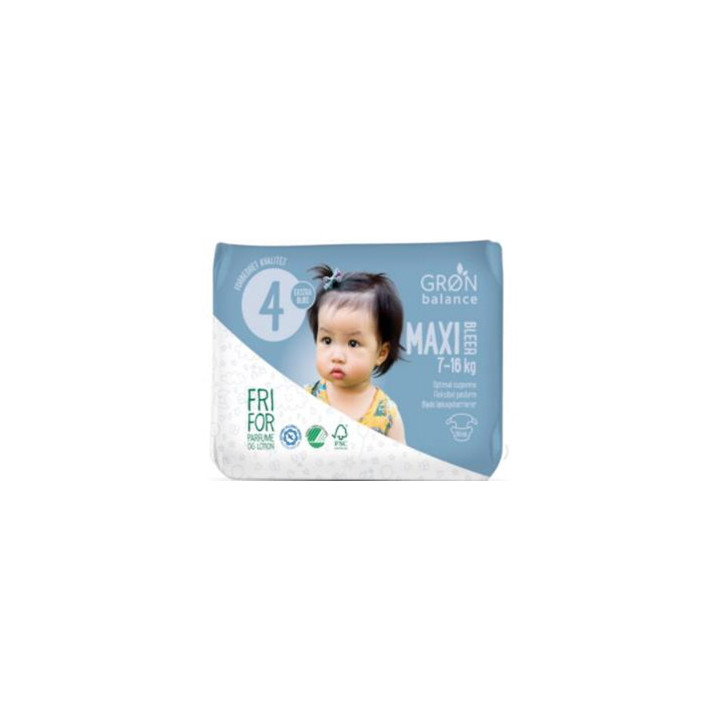 Pieluchy ECO Maxi 7-16 kg 50 szt. - Gron Balance - Ekochatka