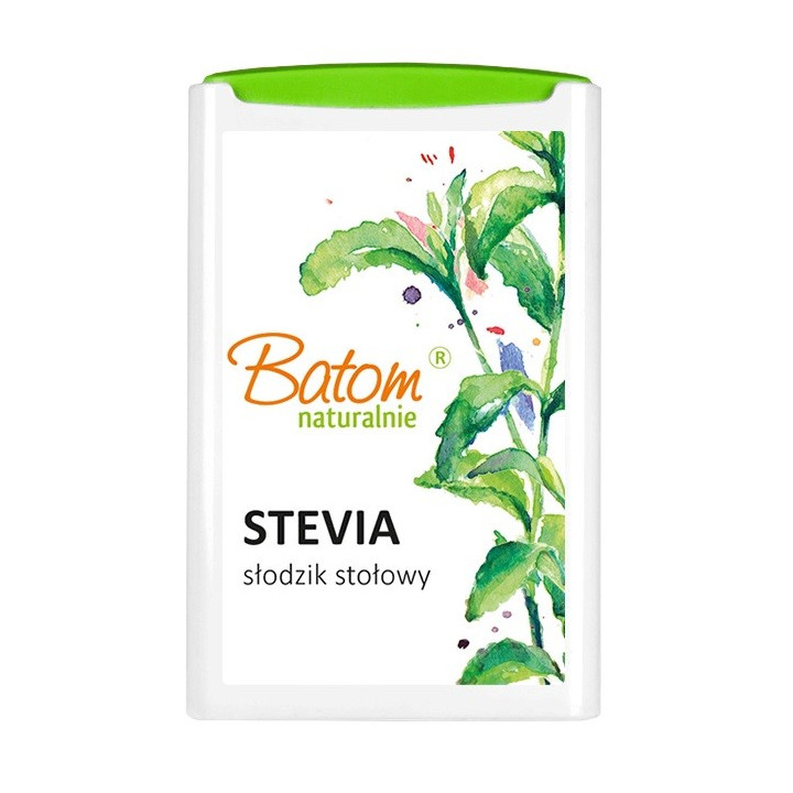 Stevia Pastylki Słodzik w Dozowniku 300 szt. 18 g - Batom - Ekochatka