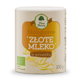Mieszanka Przypraw Zlote Mleko Golden Milk BIO 100 g - Dary Natury - E