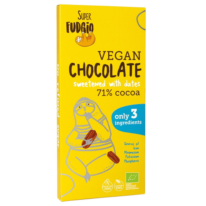 Czekolada Słodzona Daktylami Bezglutenowa BIO 80 g - Me Gusto - Ekocha
