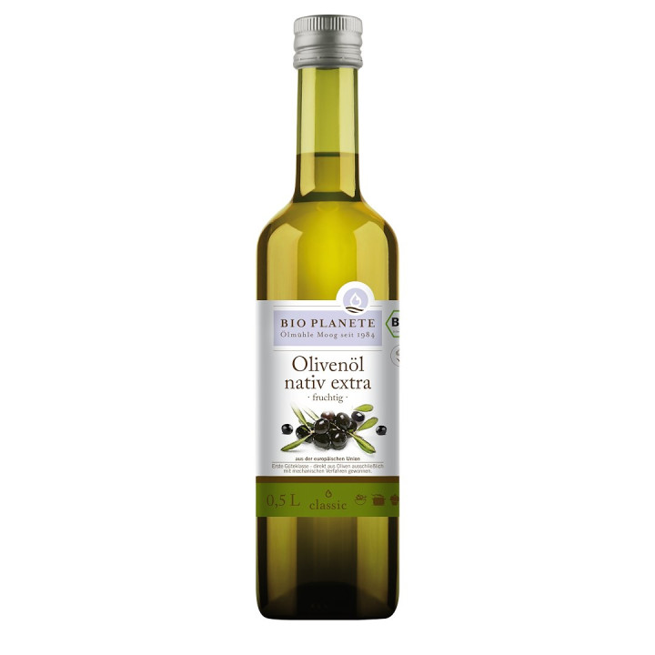 Oliwa z Oliwek Extra Virgin Owocowa BIO 500 ml - Bio Planete - Ekochat