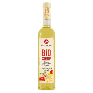 Syrop Imbirowo-Cytrynowy BIO 500 ml - Hollinger - Ekochatka