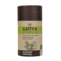 Henna do Włosów Ciemny Brąz 150 g - Sattva