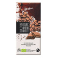 Czekolada Mleczna z Nadzieniem Cappuccino BIO 100 g - Meybona