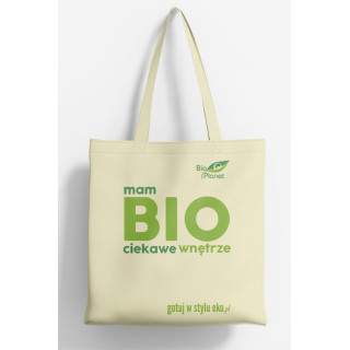 Torba Bawełniana z Dnem i Bokami 38x42 cm - Bio Planet - Ekochatka