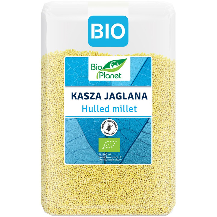 Kasza Jaglana Bezglutenowa BIO 2 kg - Bio Planet - Ekochatka