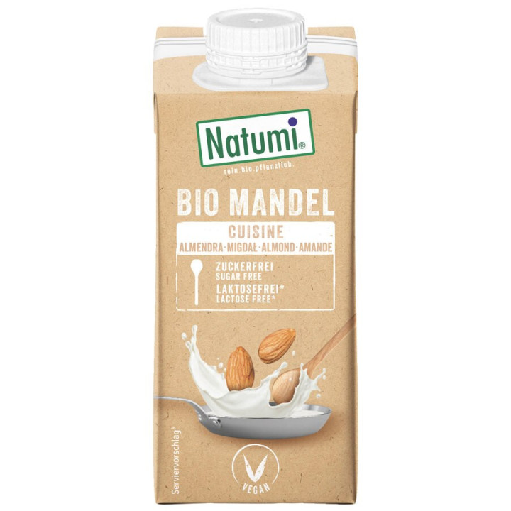 Krem Migdałowy do Gotowania i Pieczenia BIO 200 ml - Natumi - Ekochatk