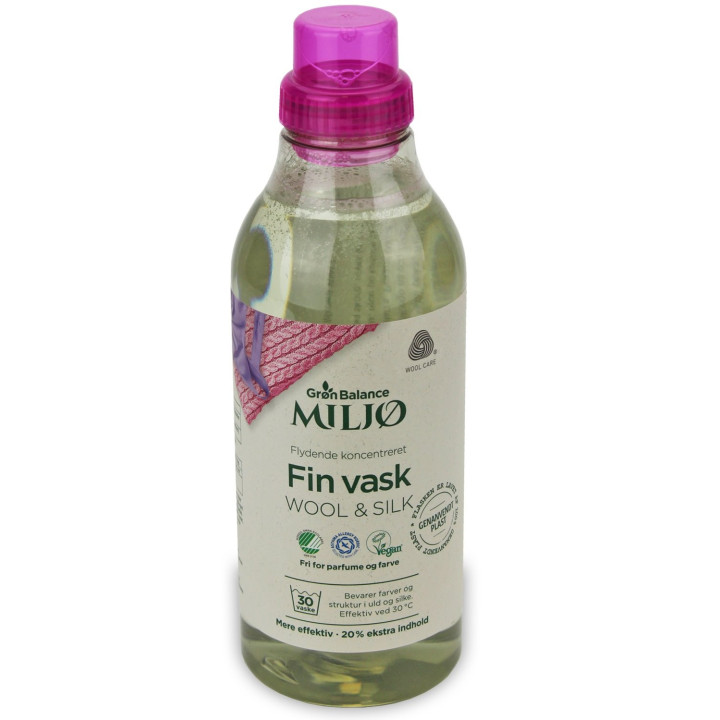 Płyn do Prania Wełny i Jedwabiu Koncentrat ECO 900 ml - Gron Balance -