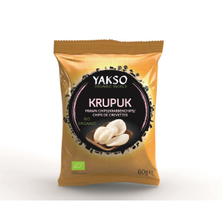 Prażynki Krewetkowe Krupuk BIO 60 g - Yakso - Ekochatka