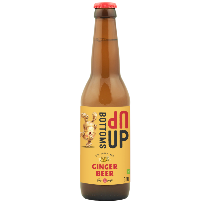 Piwo Imbirowe Bezalkoholowe Bezglutenowe BIO 330 ml - Ginger People - 