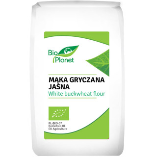 Mąka Gryczana Jasna BIO 500 g - Bio Planet - Ekochatka