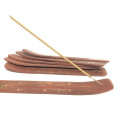 Drewniana Podstawka Pod Kadzidełko Sheesham 25 cm - Sattva