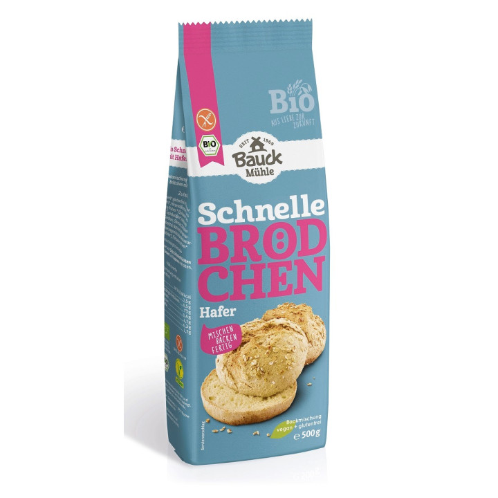 Mieszanka do Wypieku Bułek Bezglutenowa BIO 500 g - Bauck Hof - Ekocha