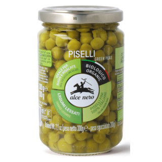 Groszek Zielony w Zalewie BIO 300 g - Alce Nero - Ekochatka