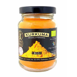 Kurkuma Mielona Bezglutenowa BIO 100 g - Pięć Przemian - Ekochatka