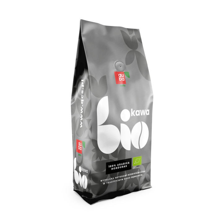 Kawa Ziarnista Arabica 100% Honduras BIO 1 kg - Quba Caffe - Ekochatka