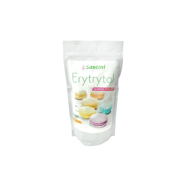 Erytrytol Francuski Bezglutenowy 500 g - Santini - Ekochatka