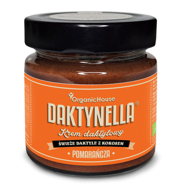 Daktynella Kokosowo-Pomarańczowa Bezglutenowa BIO 190 g - OrganicHouse