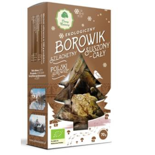 Borowik Szlachetny Suszony Cały BIO 70 g - Dary Natury - Ekochatka