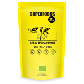 Kakao Ziarna Surowe BIO 600 g - Bio Planet - Ekochatka