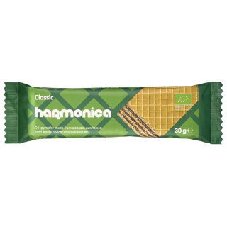 Wafelek z Samopszy z Kremem Mleczno-Kakaowym BIO 30 g - Harmonica - Ek