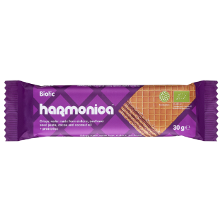 Wafelek z Samopszy z Kremem Mleczno-Kakaowym i Probiotykami BIO 30 g -