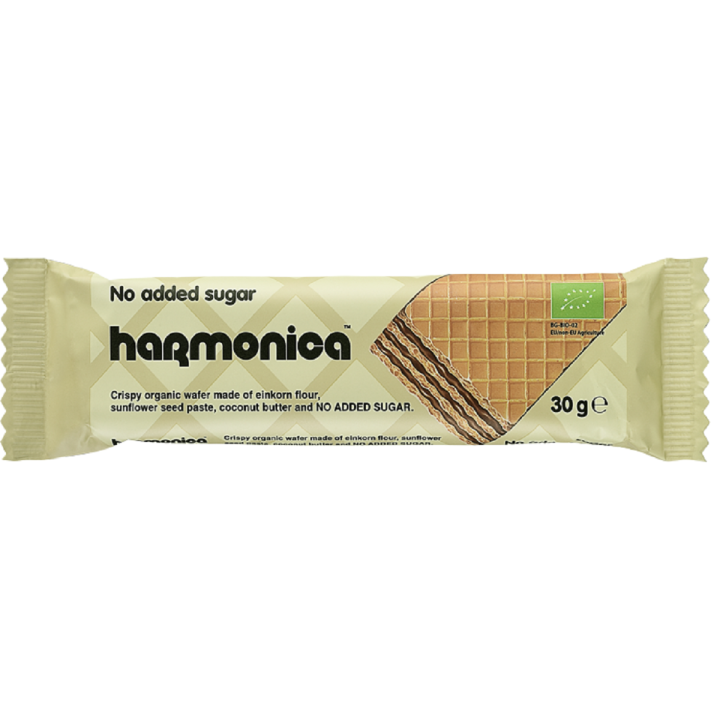 Wafelek z Samopszy Mleczno-Kakaowy bez Dodatku Cukrów BIO 30 g - Harmo