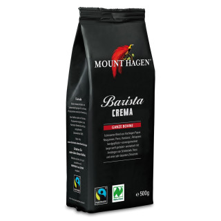 Kawa Ziarnista Arabica 100% Barista Crema Fair Trade BIO 500 g - Mount