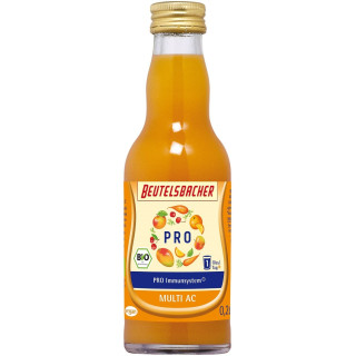 Shot na Odporność Jabłko Marchew Pomarańcza Mango BIO 200 ml - Beutels