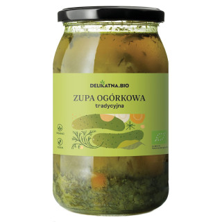 Zupa Ogórkowa Tradycyjna BIO 900 ml - Delikatna - Ekochatka