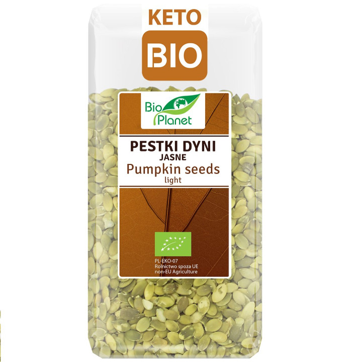 Pestki Dyni Jasne BIO 350 g - Bio Planet - Ekochatka