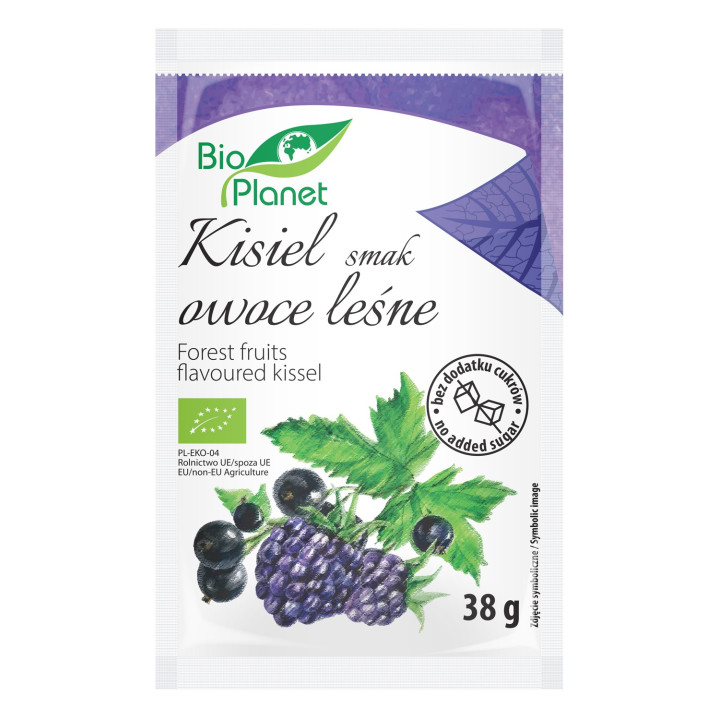 Kisiel Owoce Leśne z Owocami Jagodowymi BIO 38 g - Bio Planet - Ekocha