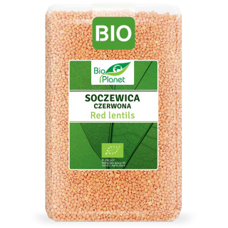 Soczewica Czerwona BIO 2 kg - Bio Planet - Ekochatka