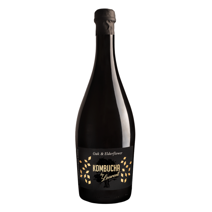 Kombucha Bellebulle Kwiat Czarnego Bzu na Platkach Debu BIO 750 ml - K