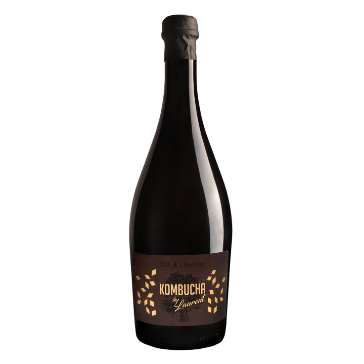 Kombucha Bellebulle Czekoladowa na Platkach Debu BIO 750 ml - Kombucha