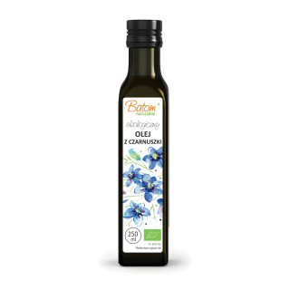 Olej z Czarnuszki Tłoczony na Zimno BIO 250 ml - Batom - Ekochatka