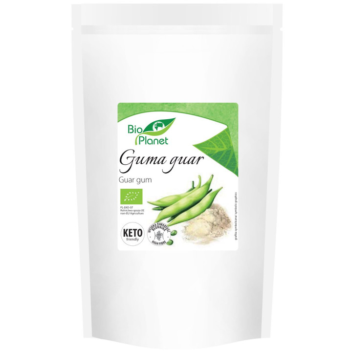 Guma Guar BIO 600 g - Bio Planet - Ekochatka