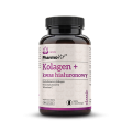 Kolagen z Kwasem Hialuronowym Bezglutenowy 90 Kapsułek - Pharmovit