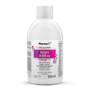 Kolagen w Płynie 10 000 mg Bezglutenowy 500 ml - Pharmovit - Ekochatka
