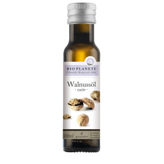 Olej z Orzechow Wloskich Tloczony na Zimno BIO 100 ml - Bio Planete - 