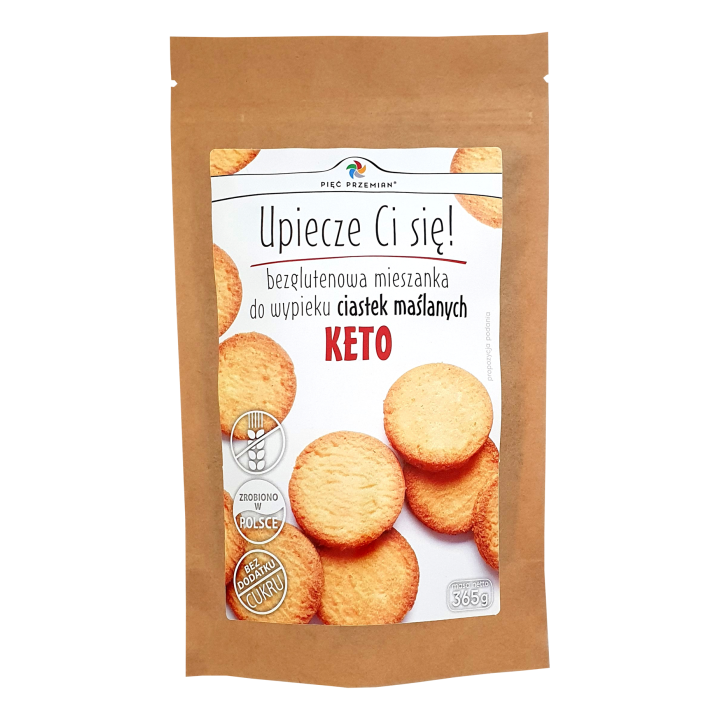 Mieszanka do Wypieku Ciastek Maślanych Bezglutenowa 365 g - Pięć Przem