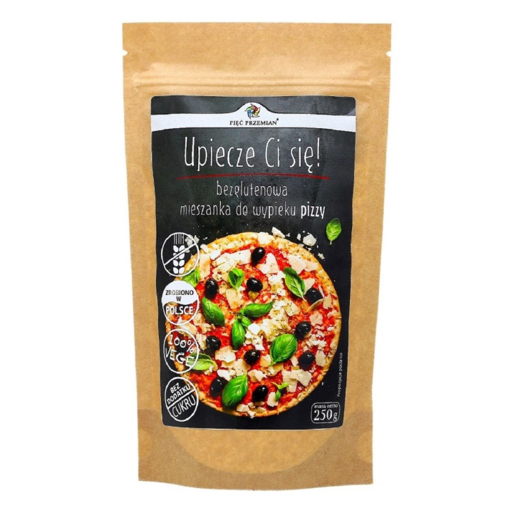 Mieszanka do Wypieku Pizzy Bezglutenowa 250 g - Pięć Przemian - Ekocha