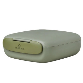 Lunchbox Ekologiczny Oliwkowy z Bioplastiku PLA 500 ml - Chic-Mic - Ek