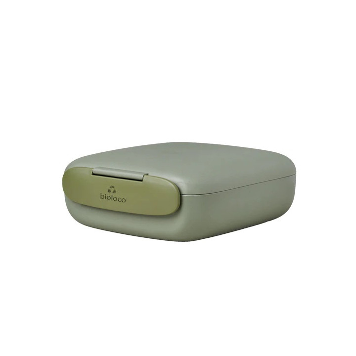 Lunchbox Ekologiczny Oliwkowy z Bioplastiku PLA 500 ml - Chic-Mic - Ek