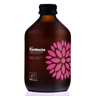 Kombucha z Mango i Marakują Bezglutenowa BIO 330 ml - Vigo Yoko - Ekoc