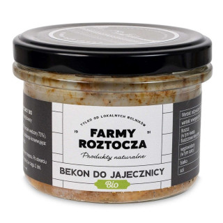 Bekon do Jajecznicy BIO 180 g - Farmy Roztocza - Ekochatka